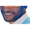 2876 Blue Close-Mesh Metal-Detectable Beard Nets