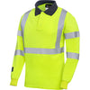 5286 Men’s Long-Sleeve Hi-Vis Arc-Flash Polo Shirt
