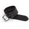 Congo Black Leather Belt