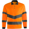Long-Sleeve Hi-Vis Polo Shirt