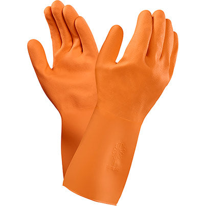 Ansell AlphaTec 87-370 Latex Chemical-Resistant Gloves S