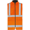 Interactive Reversible Hi-Vis Body Warmer