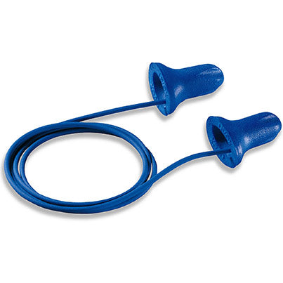 Hi-Com Corded Detectable Disposable Earplugs (Pack of 100 Pairs)