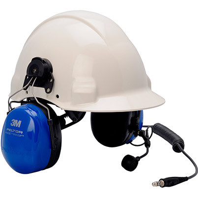 3M PELTOR Twin-Cup ATEX Helmet-Mounted Two-Way Ear Defenders