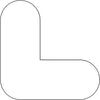 L Symbol Floor Graphic 200mm x 200mm (Pack of 10)
