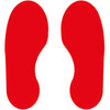 Footprints Floor Graphic 300mm x 100mm (Pack of 10)