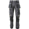 Men’s Grey/Black Pro-Stretch Work Trousers