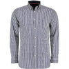 Men’s Navy/White Gingham Shirt