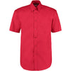 Men’s Red Short-Sleeve Oxford Shirt