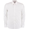 Men’s White Slim-Fit Business Shirt