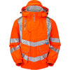 PR515 Orange Hi-Vis Bomber Jacket