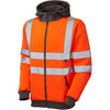 Saunton Men’s Hi-Vis Zip-Up Hoodie