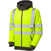 Saunton Men’s Hi-Vis Zip-Up Hoodie