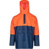 Staffin Orange Navy Waterproof Jacket