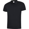 Uneek UC127 Super Cool Men’s Black Breathable Polo Shirt