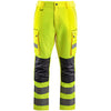 Hi-Vis Cargo Trousers with Kneepad Pockets