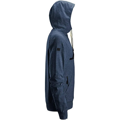 2894 Men’s Dark Navy Melange Logo Hoodie