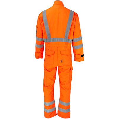 4693 Men’s Hi-Vis Arc-Flash Overalls with Kneepad Pockets