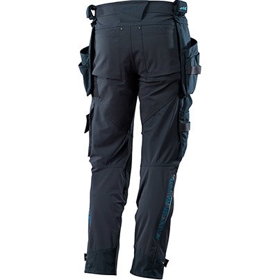 MASCOT ADVANCED 17031 Men’s Navy Trousers with Holster Pockets