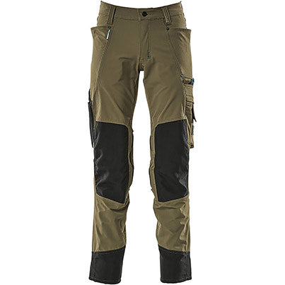 ADVANCED 17179 Moss Trousers with Kneepad Pockets