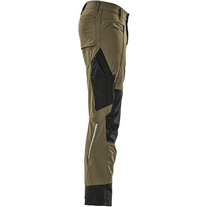 ADVANCED 17179 Moss Trousers with Kneepad Pockets
