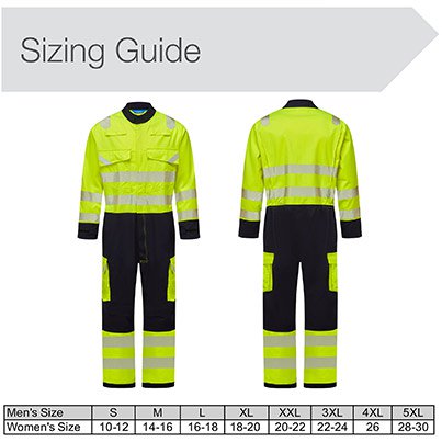AFHC2 Hi-Vis Arc-Flash Overalls