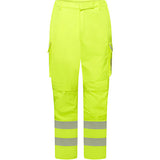 AFHT4 Women’s Hi-Vis Arc-Flash Cargo Trousers with Kneepad Pockets