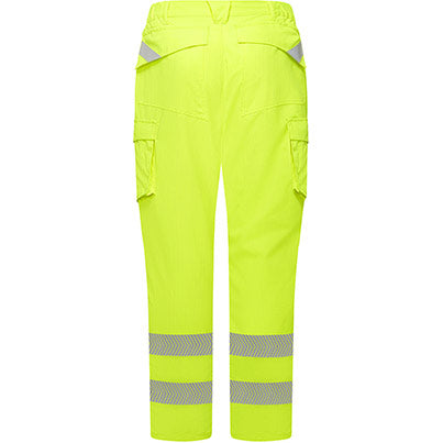 AFHT4 Women’s Hi-Vis Arc-Flash Cargo Trousers with Kneepad Pockets