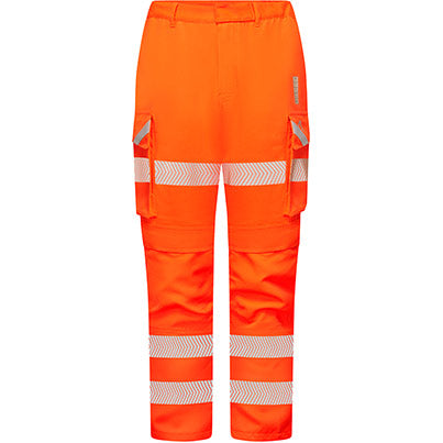 AFHT4 Women’s Hi-Vis Arc-Flash Cargo Trousers with Kneepad Pockets