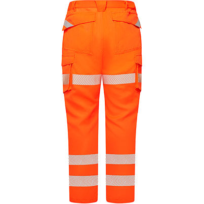 AFHT4 Women’s Hi-Vis Arc-Flash Cargo Trousers with Kneepad Pockets