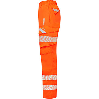 AFHT4 Women’s Hi-Vis Arc-Flash Cargo Trousers with Kneepad Pockets