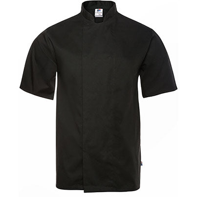 Breathable Short-Sleeve Chef’s Jacket