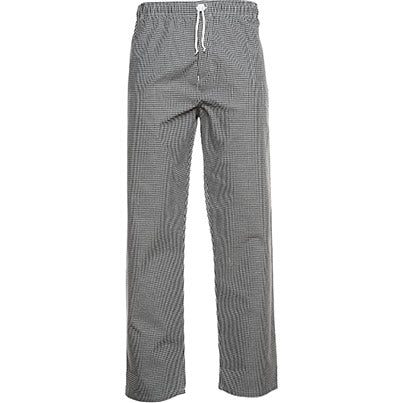 Checked Elasticated Chef’s Trousers