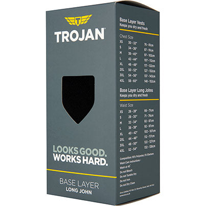 Black Wicking Long Johns