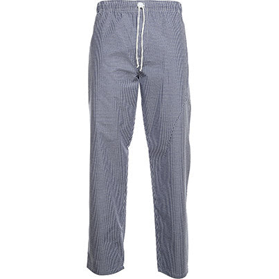 Checked Elasticated Chef’s Trousers