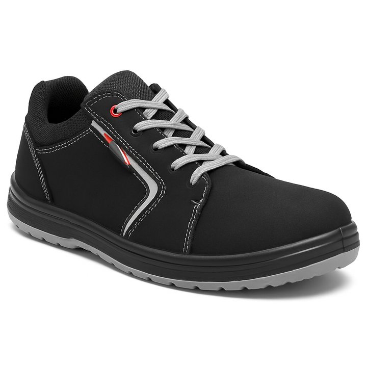 Perf Tyson Black S1P Safety Trainers