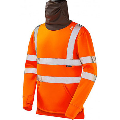 Combesgate Men’s Hi-Vis Snood Sweatshirt