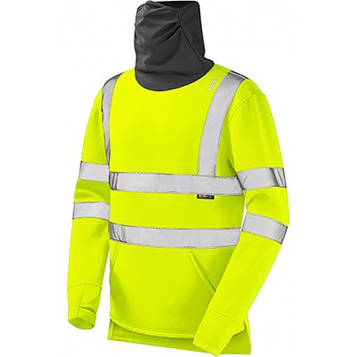 Combesgate Men’s Hi-Vis Snood Sweatshirt