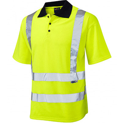 EcoViz Croyde Men’s Hi-Vis Polo Shirt