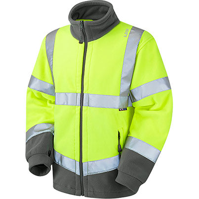 EcoViz Hartland Men’s Hi-Vis Fleece Jacket