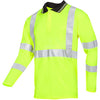 Elgin Long-Sleeve Hi-Vis Arc-Flash Polo Shirt