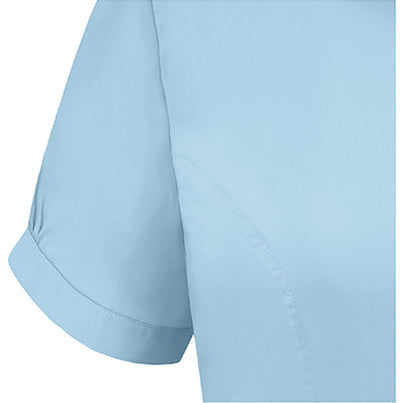 Enya Women’s Light Blue Short-Sleeve Blouse