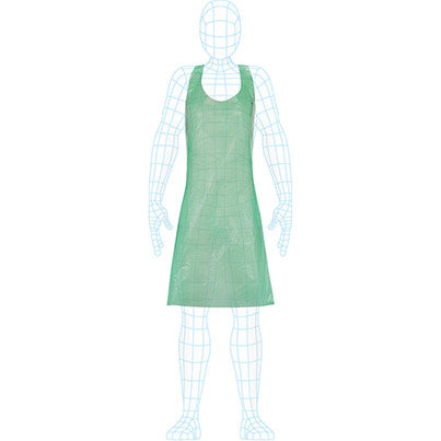 Essentials 10-Micron Disposable Aprons (Carton of 1000)