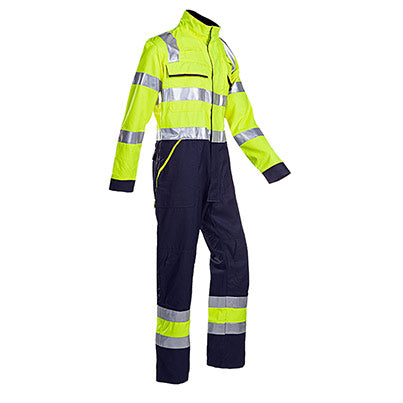 Fareins Hi-Vis Arc-Flash Overalls with Kneepad Pockets
