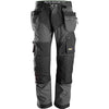 FlexiWork 6902 Men’s Steel Grey/Black Trousers with Holster Pockets