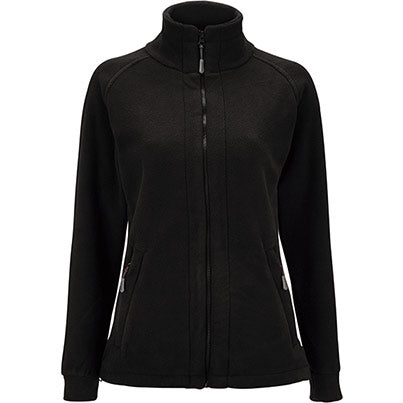 Glacier Women’s Black Interactive Fleece Jacket