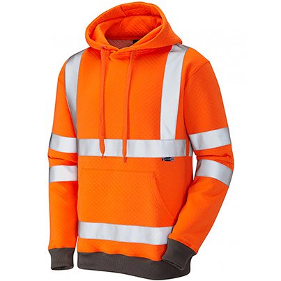 Goodleigh Men’s Yellow Hi-Vis Hoodie