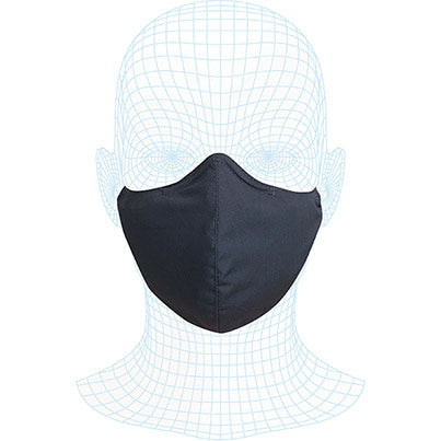 Grey Three-Ply Face Covering