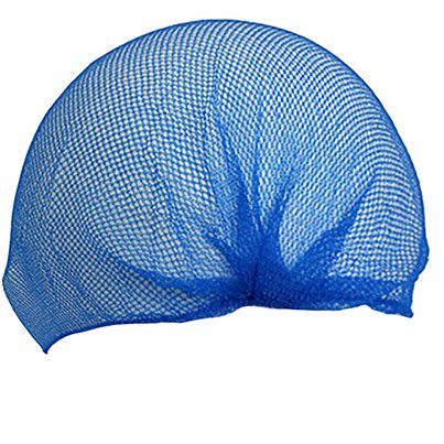 HairTite Standard Blue Metal-Free Hairnets