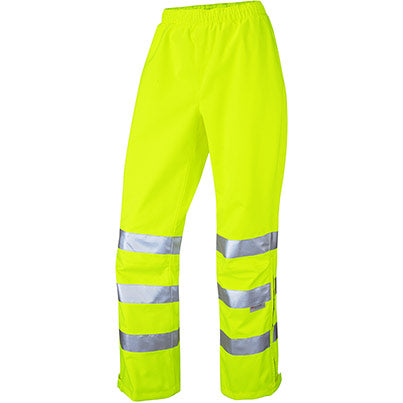 Hannaford Women’s Yellow Waterproof Hi-Vis Overtrousers
